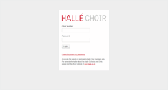 Desktop Screenshot of hallechoir.org.uk